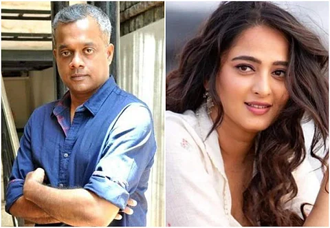 Gautham Menon and Anushka