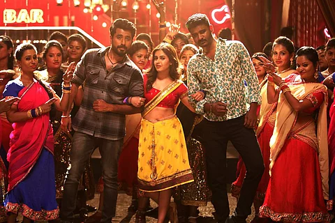A still from Sri Bharatha Baahubali