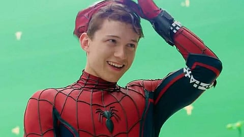 Drunk Tom Holland saves the day