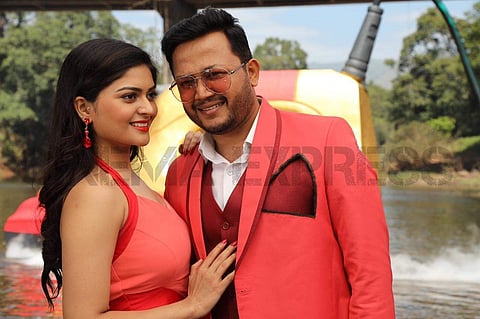 Shooting of Gaalipata sequel begins with a song featuring Ganesh and Vaibhavi Shandilya