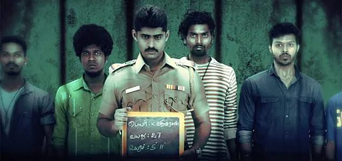 Kathir turns cop for Sathru