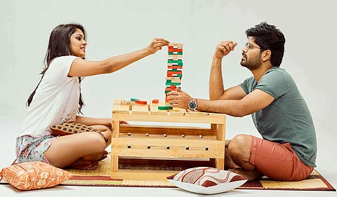 Nagabhushana, Sanjana to star in a web series titled Honeymoon