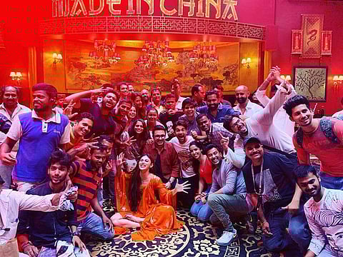 Rajkummar Rao, Mouni Roy wrap shooting for Made in China