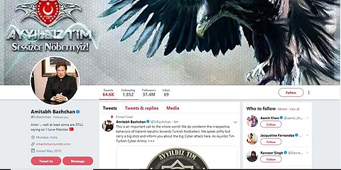 Amitabh Bachchan's Twitter account hacked, cyber group attacks 'Indian state'