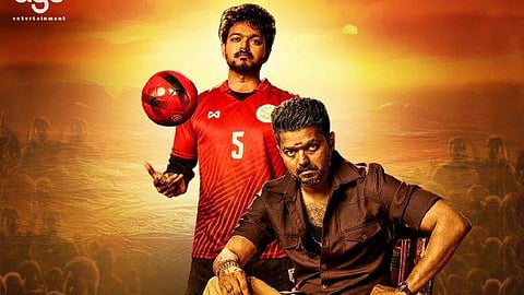 Singa penne, the single track from Vijay's Bigil leaked