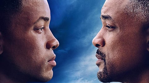 Will Smith freaked out looking at his younger self in Gemini Man