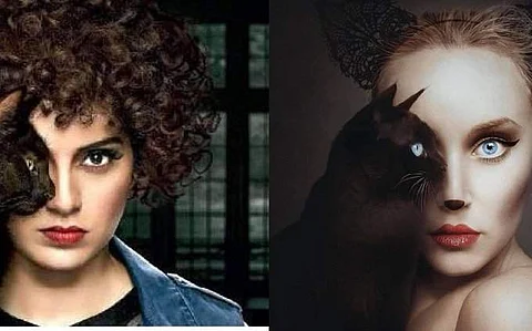 Kangana Ranaut - Rajkummar Rao's JudgeMentall Hai Kya in poster plagiarism furore