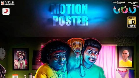 First look motion poster of Puppy, starring Yogi Babu and Samyuktha Hegde, out