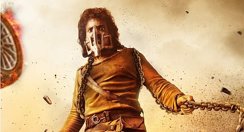 Upendra sports a Mad Max-inspired look in Buddhivantha 2 poster
