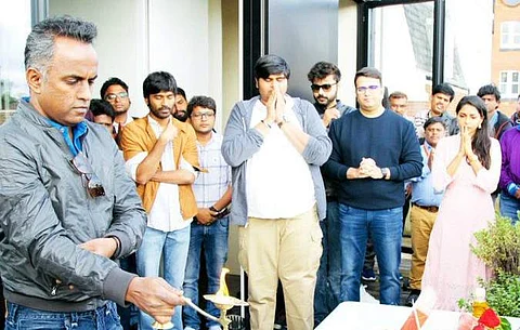 Dhanush-Karthik Subbaraj film goes on floors in London