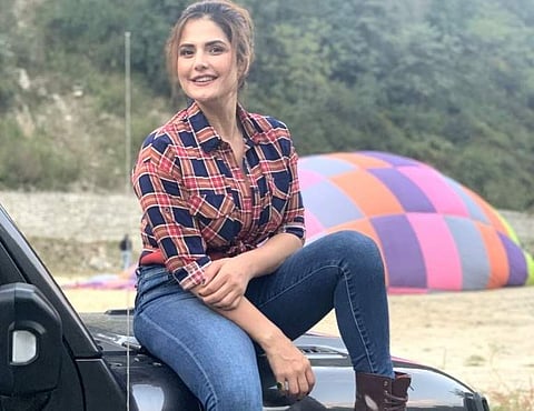 Zareen Khan makes her TV debut through Jeep Bollywood Trails