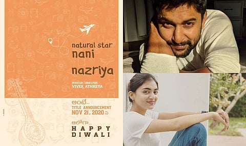 Nazriya makes her Tollywood debut opposite Nani