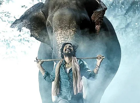 Vishnu Vishal's look from Kaadan released