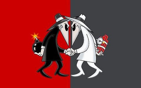 Feature adaptation of comic strip Spy vs Spy in the works