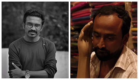 Arun Karthick and A still from Nasir