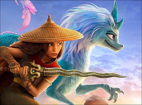 Trailer of Disney's Raya and the Last Dragon out
