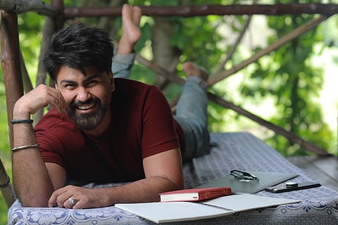 Aarya Babbar shooting for a new web series in Kerala