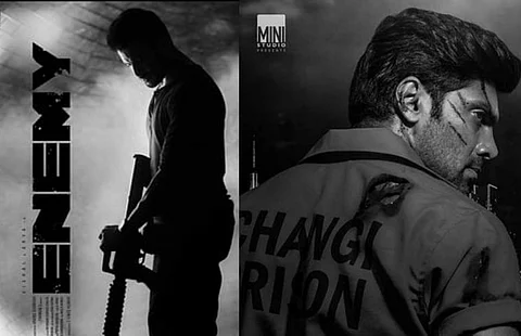 Vishal and Arya in Enemy