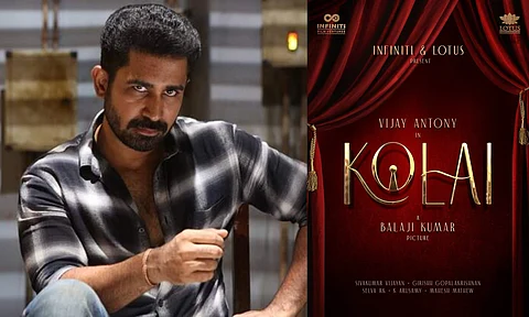 Vijay Antony's next is Kolai, directed by Vidiyum Munn director
