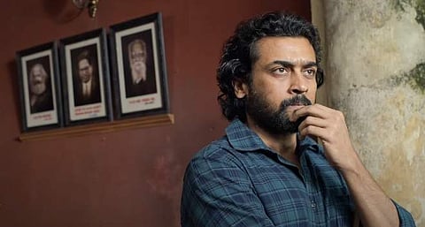 Suriya from the Jai Bhim teaser
