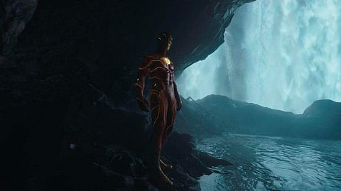 Ezra Miller's The Flash sneak peek shows Batman cameo