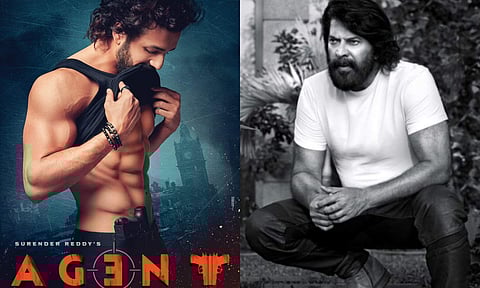 Akhil Akkineni and Mammootty