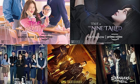 Korean dramas in Amazon Prime