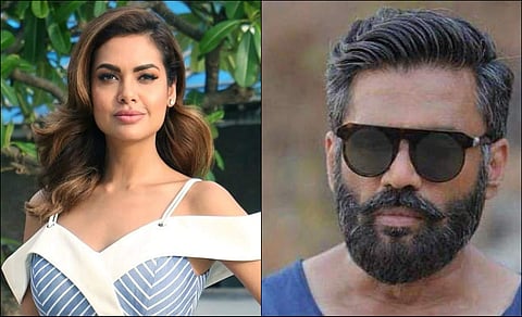 Esha Gupta to star opposite Suniel Shetty in Invisible Woman