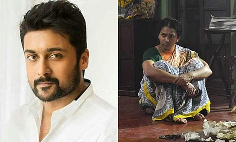Suriya, Parvathy Thiruvothu in Sivaranjaniyum Innum Sila Pengalum