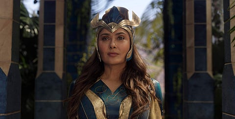 Salma Hayek reveals she cried when she wore her Eternals costume