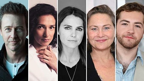 Edward Norton, Indira Varma, Keri Russell, Cherry Jones ,and Michael Gandolfini