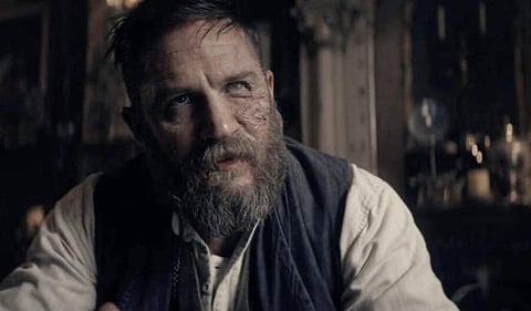 A still of Tom Hardy as Alfie Solomons in Peaky Blinders season 6 teaser
