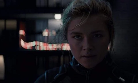 A still of Florence Pugh in Disney Plus show Hawkeye