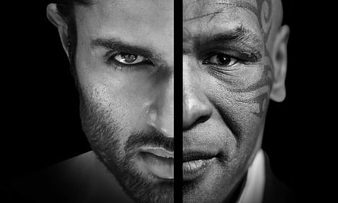 A poster of upcoming film Liger