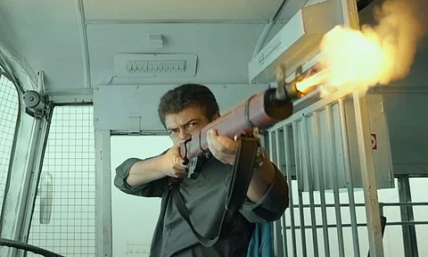 A still of Ajith in Valimai