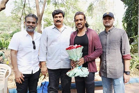 Upendra starts shooting for Varun Tej's Ghani