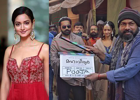 Shanvi Srivastava to debut in Malayalam with Mahaveeryar