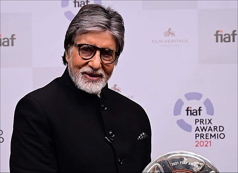 Amitabh Bachchan thanks FIAF, Martin Scorsese and Christopher Nolan for award