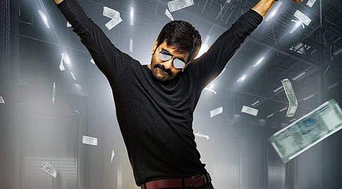 Ravi Teja in action mode