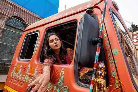 A once in a lifetime experience: Rakul Preet Singh on driving a truck in Sardar Ka Grandson