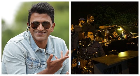 Ravi Varma choreographs a car chase for Puneeth Rajkumar’s James