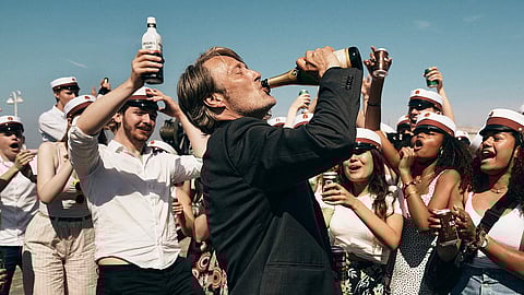 Another Round Movie Review: Mads Mikkelsen sparkles in this intoxicating tragicomedy