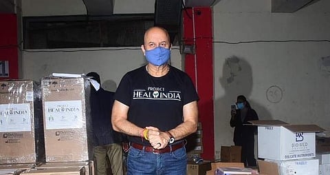 Anupam Kher starts Project Heal India to provide COVID-19 relief