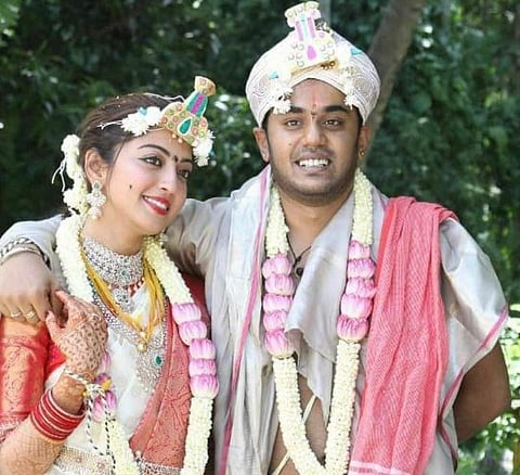 Pranitha Subhash, Nitin Raju tie the knot