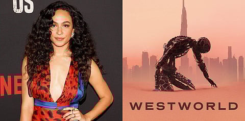 Aurora Perrineau onboard Westworld Season 4