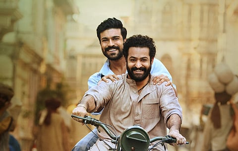 RRR: Ram Charan, Jr NTR-starrer completes shooting except for two songs