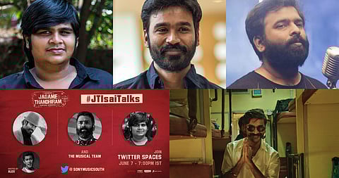 Dhanush to join team Jagame Thandhiram on Twitter Spaces