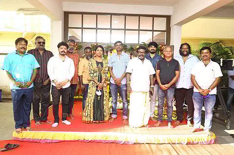 Karunas reunites with Ambasamudram Ambani director for Aadhaar