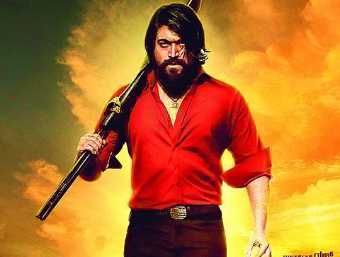 A still from KGF: Chapter 2