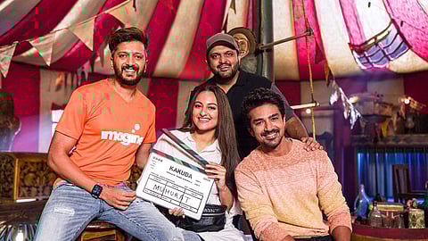 Riteish Deshmukh, Sonakshi Sinha and Saqib Saleem start shooting for horror-comedy Kakuda